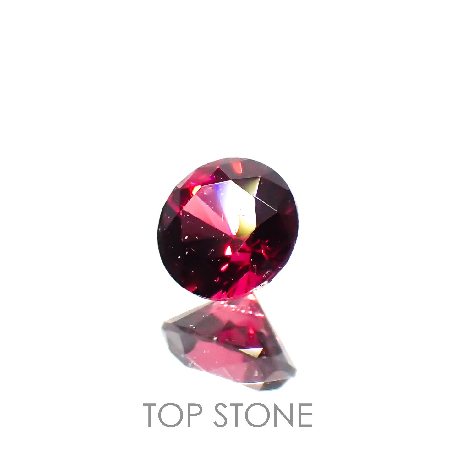 レッドスピネル ビルマ/マダガスカル産 0.18ct[230220556]3.4x3.4mm前後