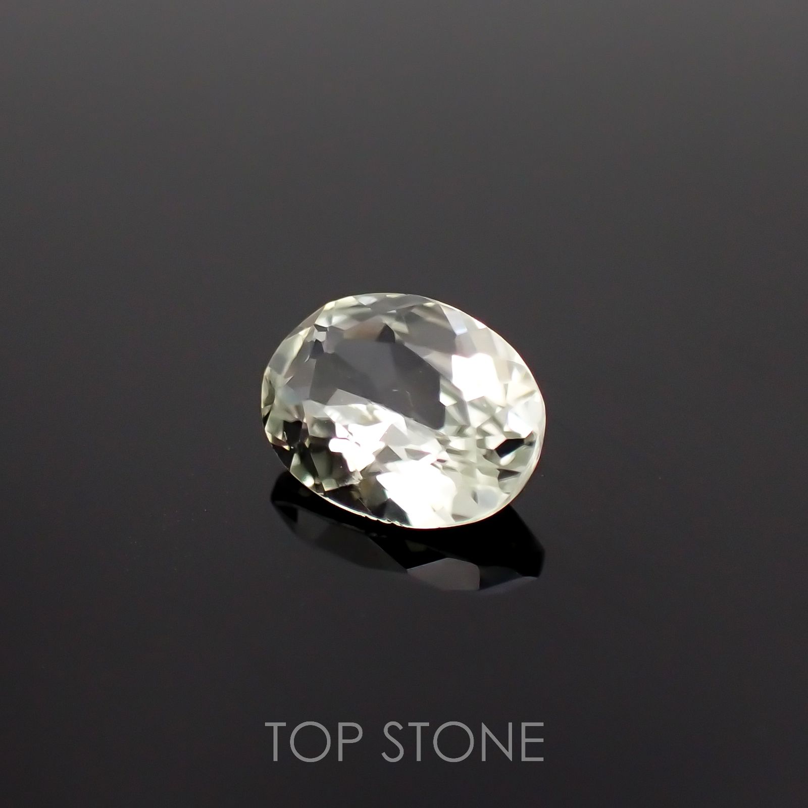 シリマナイト(宝石名シリマナイト)インド産 1.30ct 識別済[221018465]8x6.1mm前後