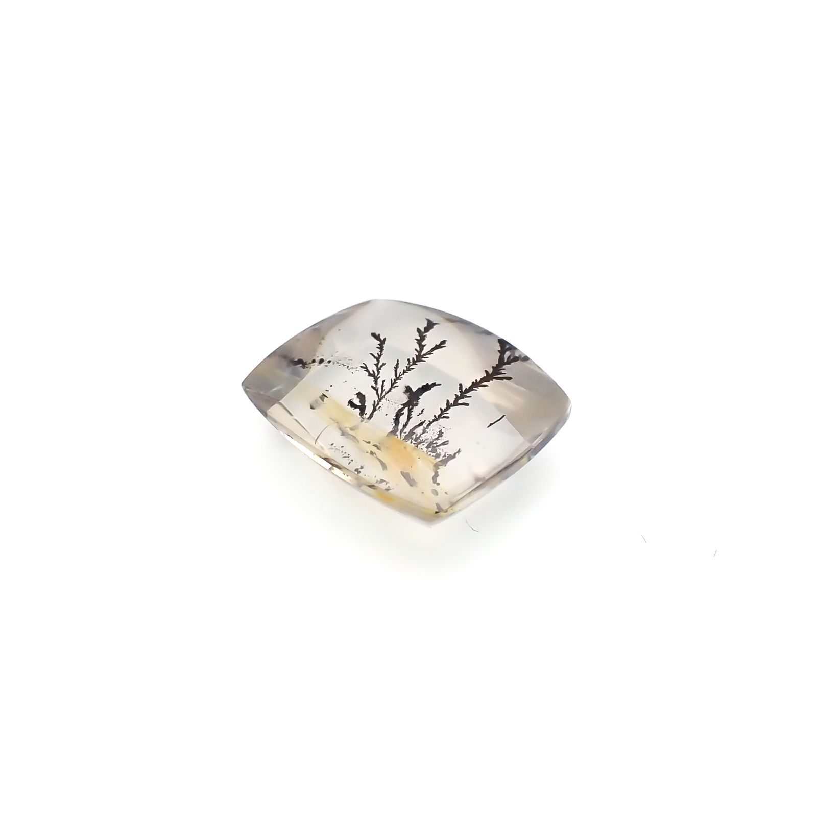 デンドリチッククォーツ ブラジル産 5.93ct[230321072]11.2x13.7mm前後