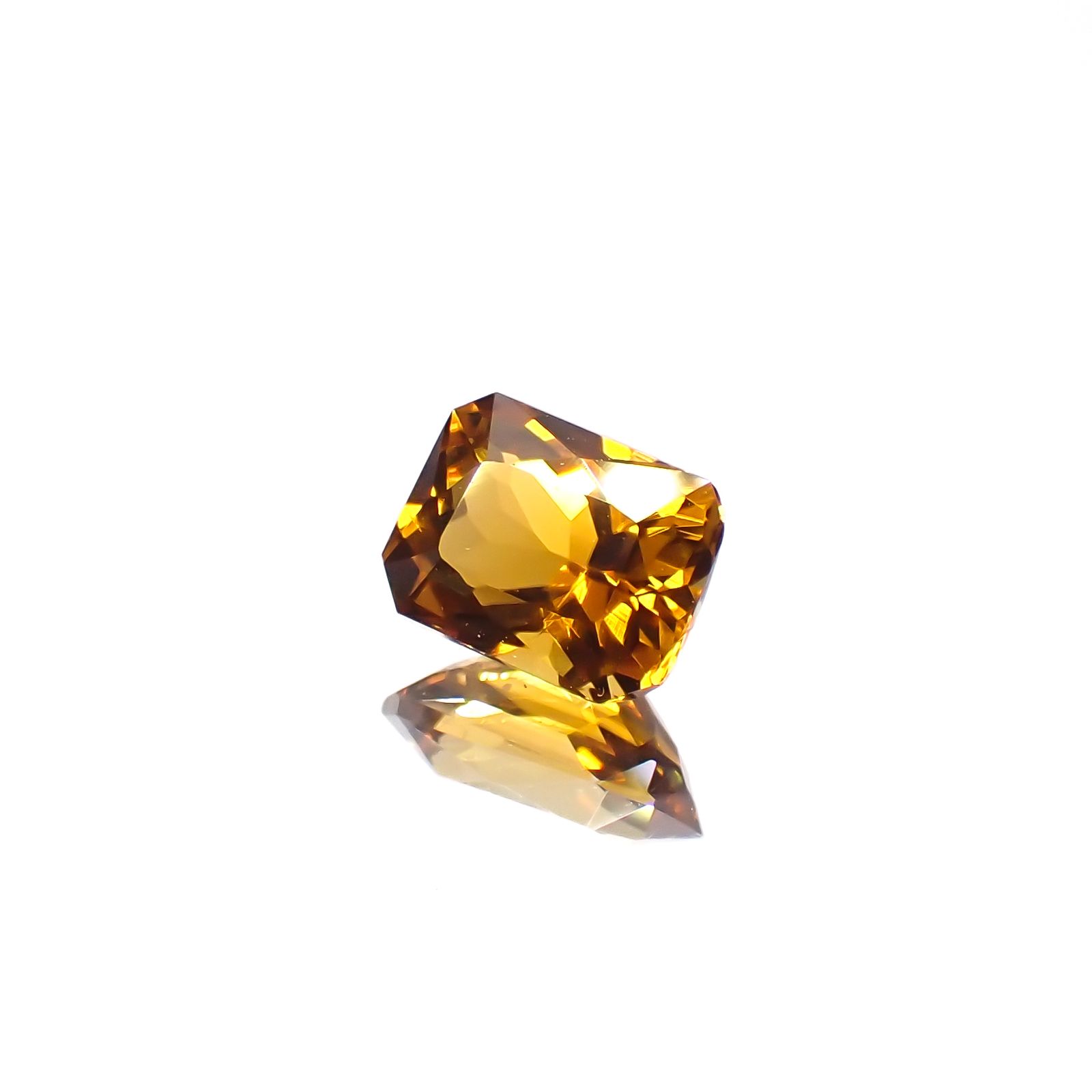 ゴールデントルマリン モザンビーク/コンゴ産 0.72ct[231225194]6x4.4mm前後