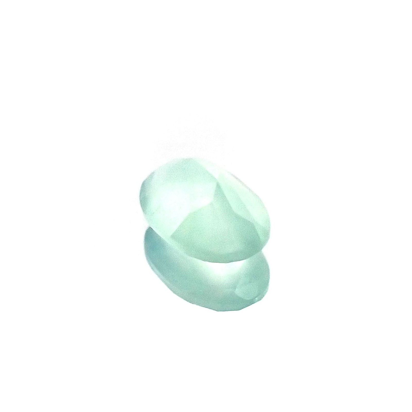 <ランダムセレクト1個販売> アクアプレーズ オーバルカット 南アフリカ産 0.43ct前後 / 6x4mm前後 [20084660-PAC]