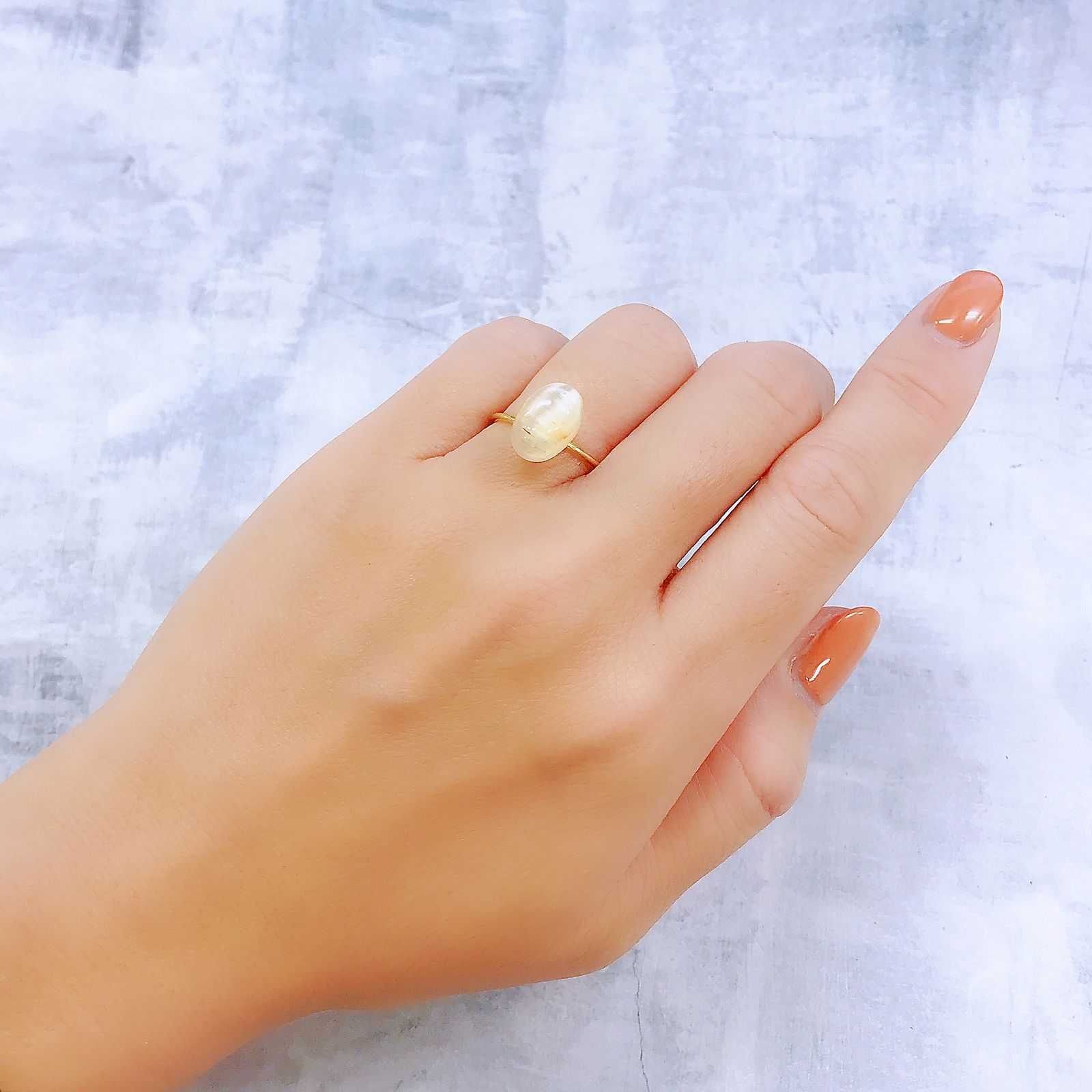 トパーズキャッツアイ ビルマ産 6.33ct[221018510]11.7x8.1mm前後