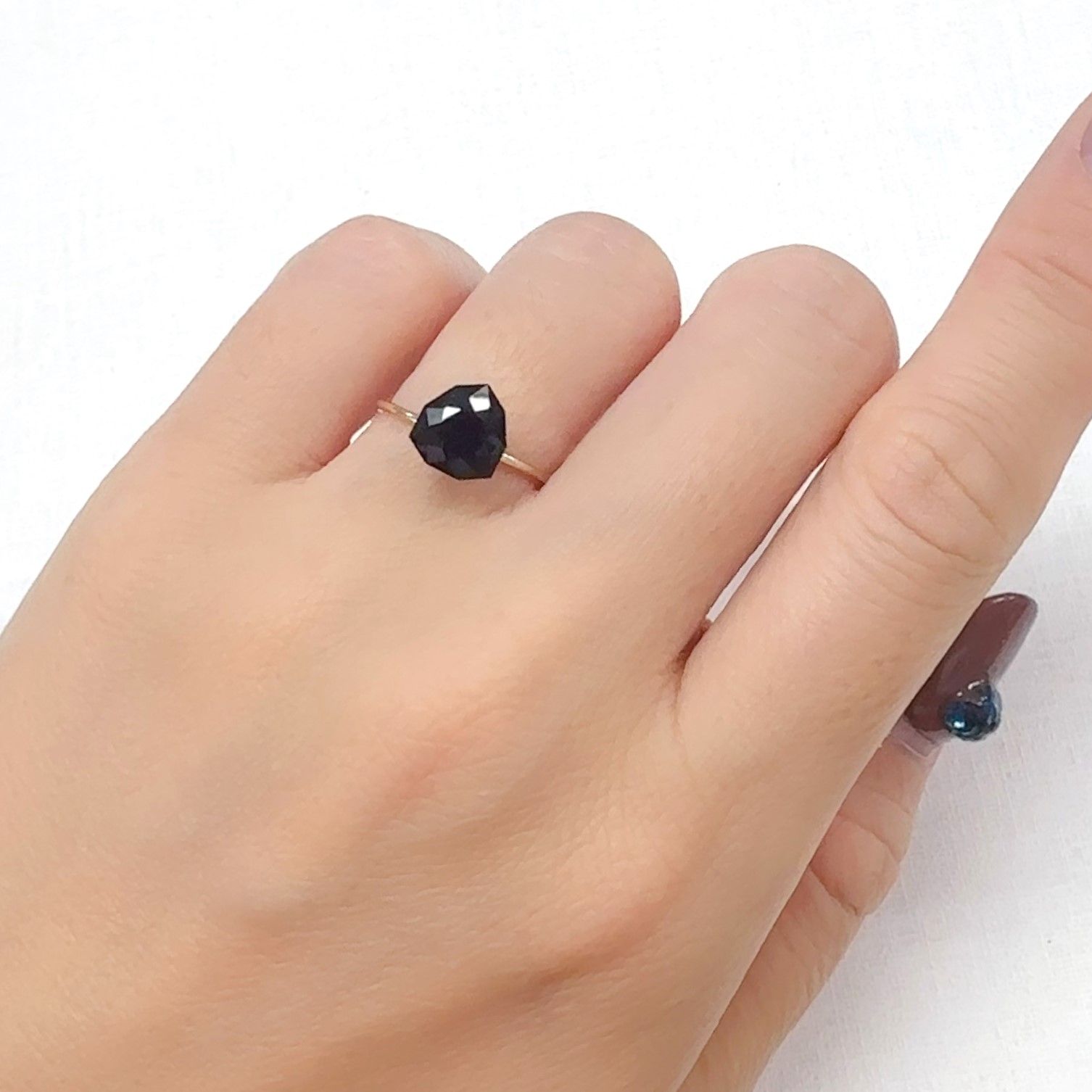◇カスタムカット◇モリオン チベット産 1.90ct[240527638]8x8mm