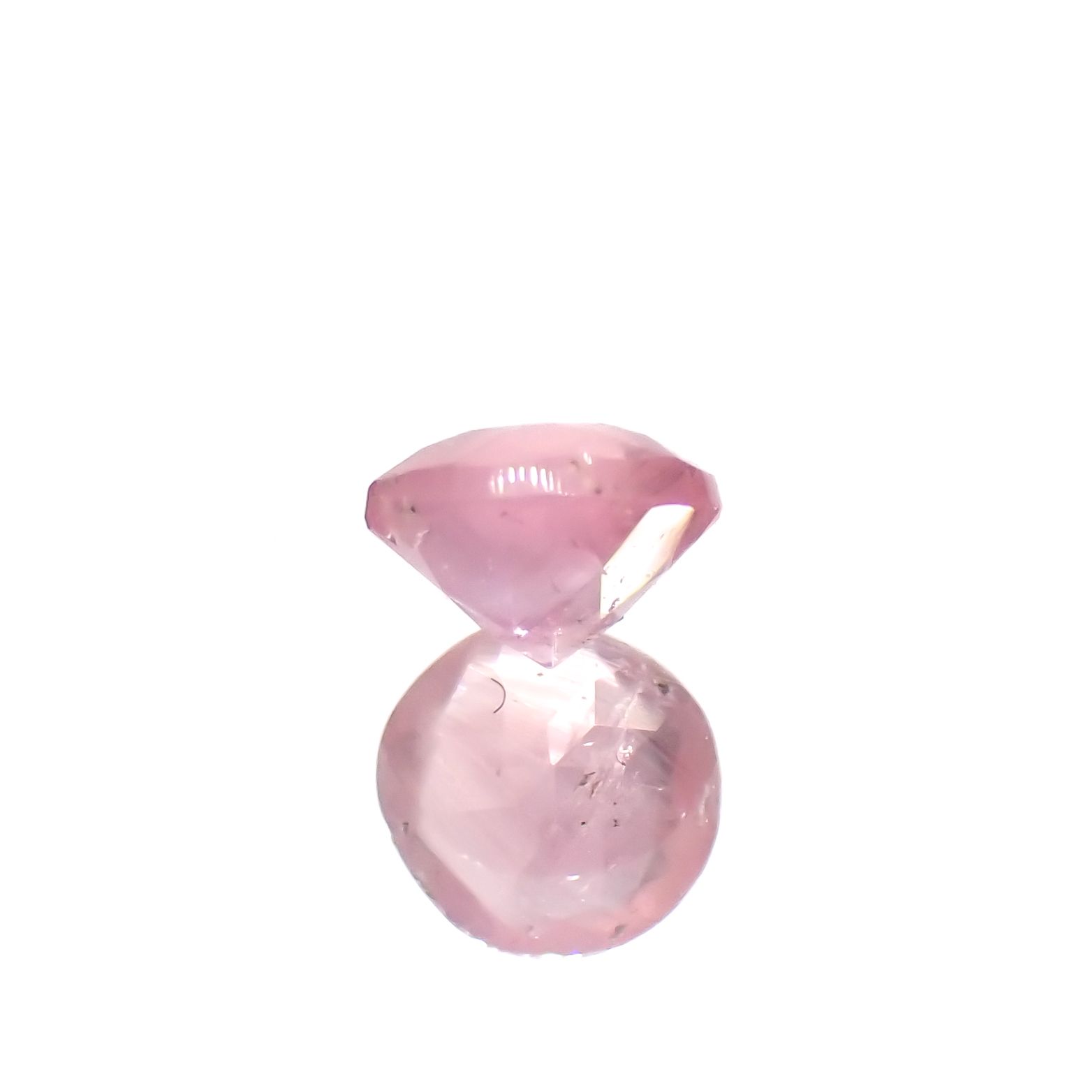 ペツォッタイト(ラズベリル)(宝石名ペツォッタイト)マダガスカル産 0.19ct 識別済[231023641]3.6x3.4mm前後