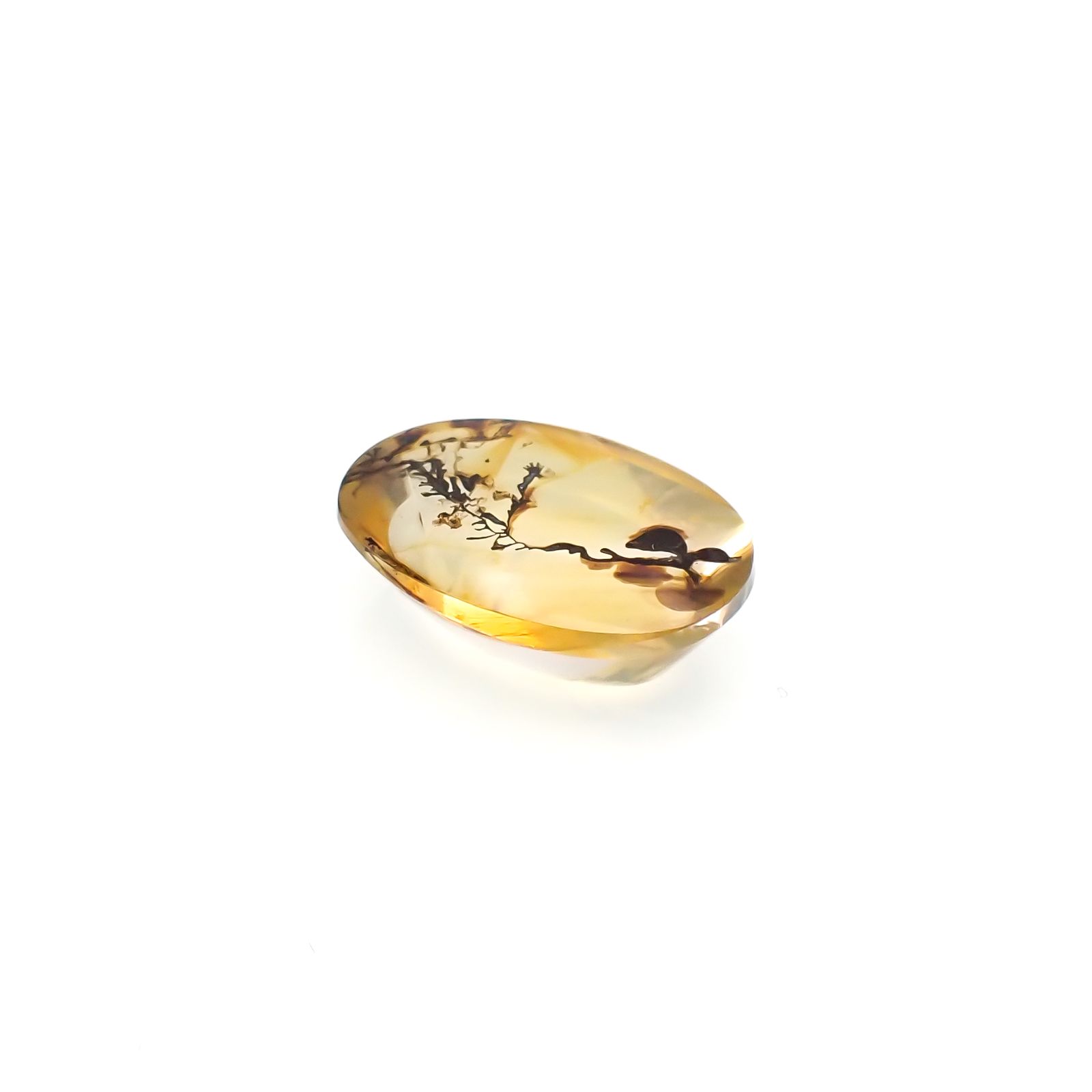 デンドリチッククォーツ ブラジル産 6.66ct[230421733]15.8x10.8mm前後
