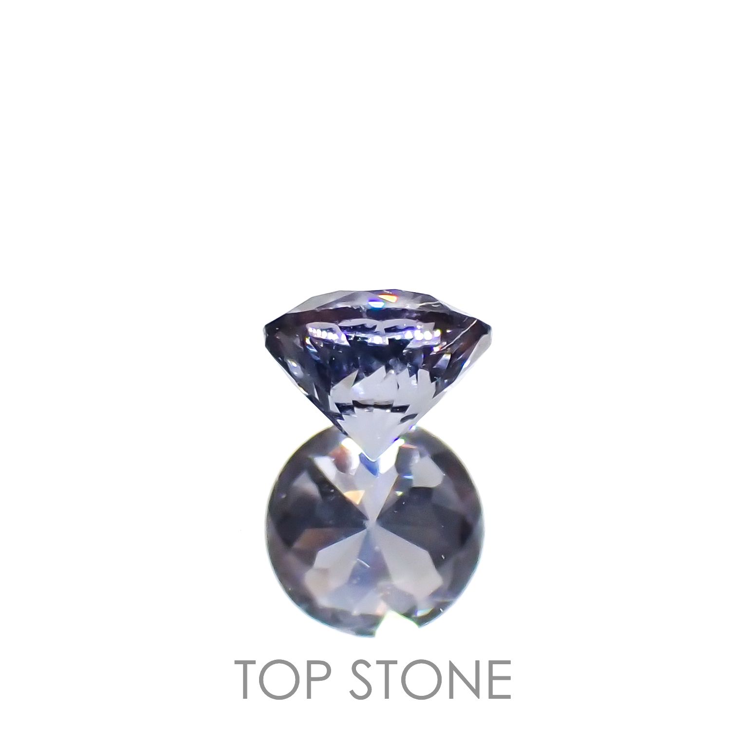 グレイッシュブルースピネル(宝石名スピネル)ビルマ/マダガスカル産 0.23ct 識別済[221219509]3.6x3.6mm前後