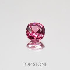 ホットピンクスピネル タンザニア産 ルース 0.2ct[210510854]3.5×3.4mm前後