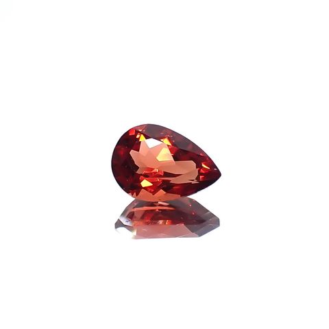 アンデシン(宝石名アンデシン/ラブラドライト)チベット産 0.59ct 識別済[240125605]6.9x4.9mm前後
