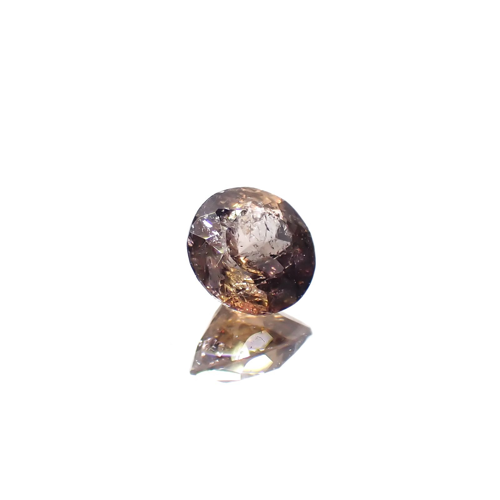 ブルーティントアキシナイト パキスタン産 0.40ct[240628348]4.7x4.7mm前後