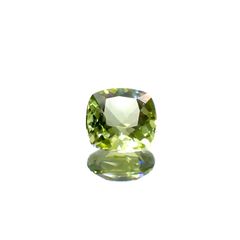グリーンエンスタタイト(宝石名グリーン・エンスタタイト)カメルーン産 0.36ct 識別済[240125619]4.5x4.4mm前後