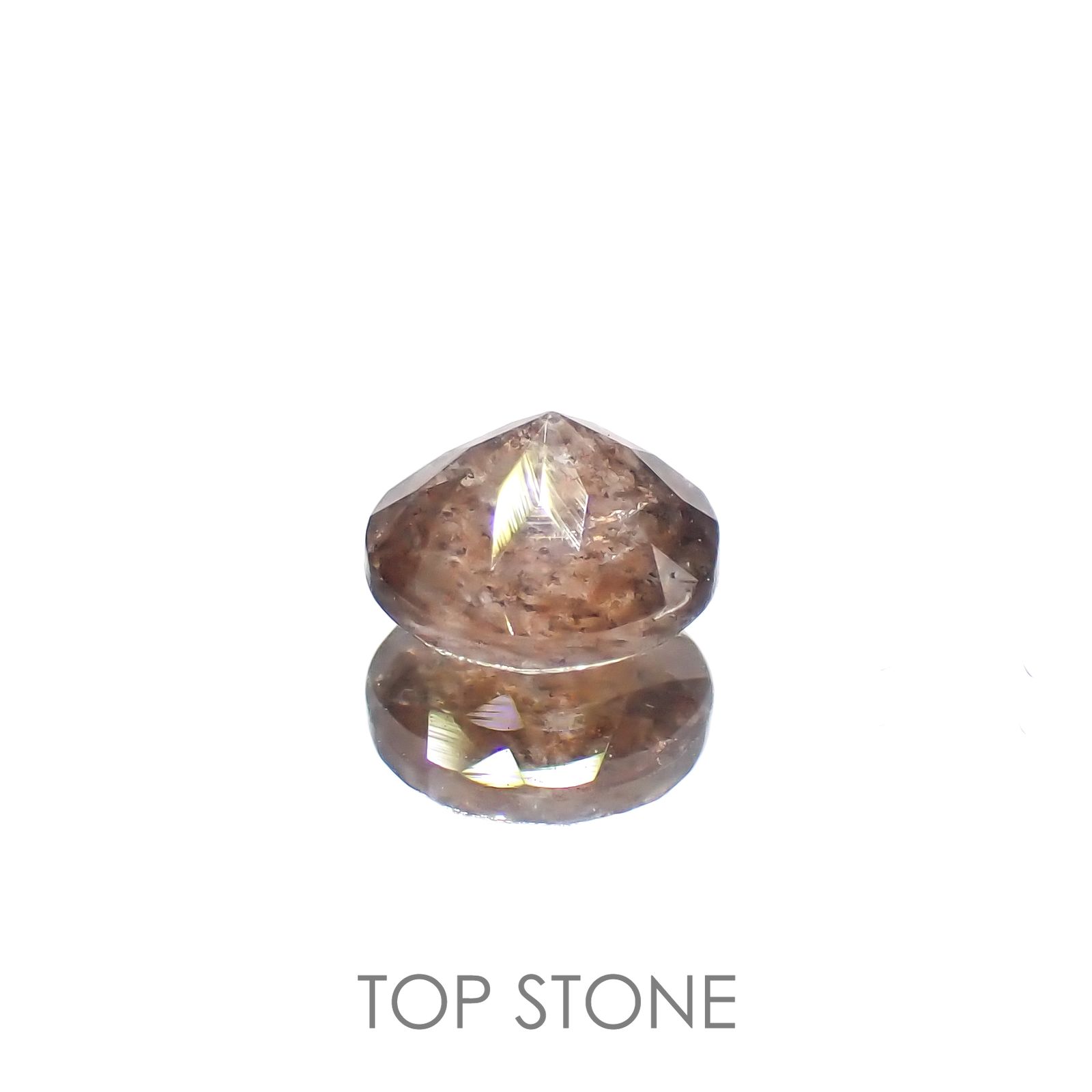 アベンチュリンアクアマリン ナイジェリア産 0.50ct[221018369]5.2x5.2mm前後