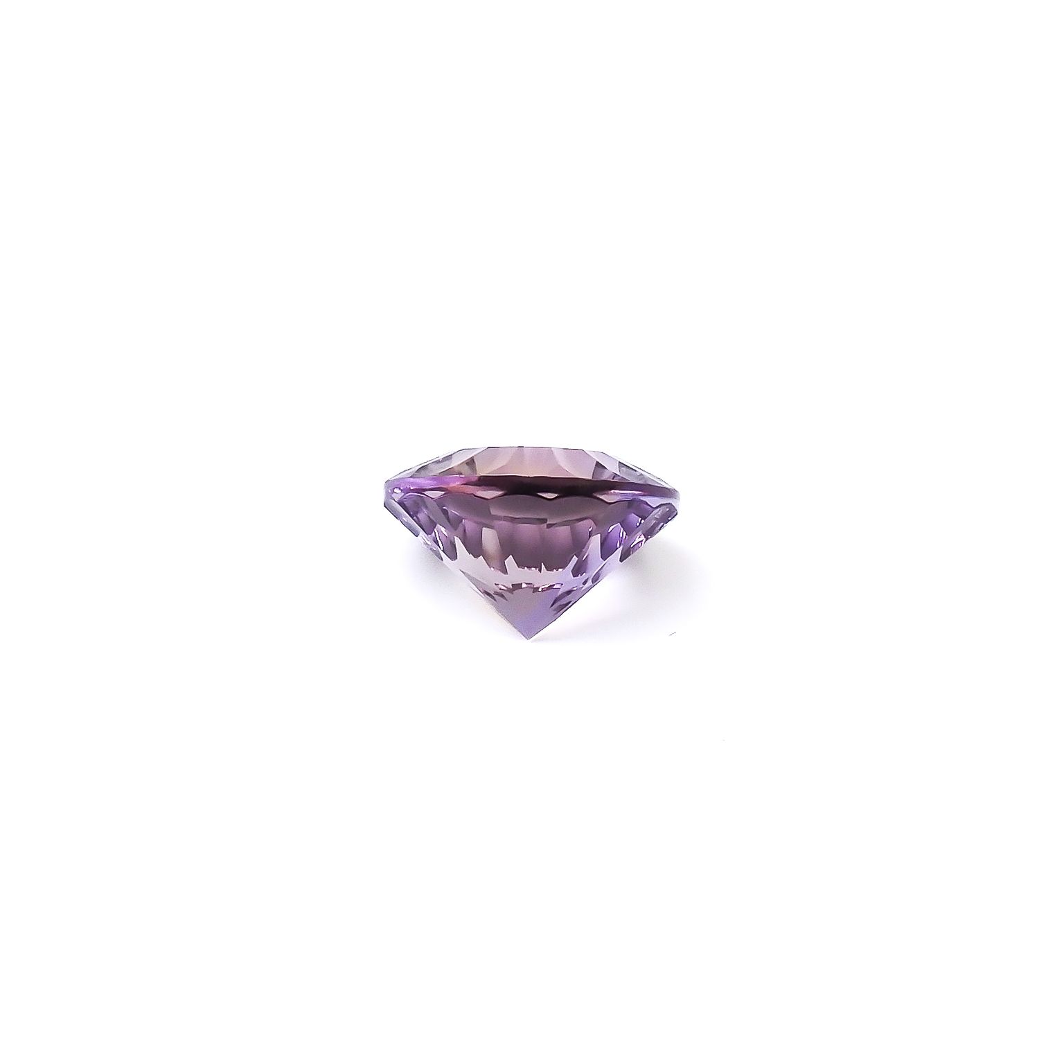 ◇コンケーブカット◇アメトリン ブラジル/ボリビア産 10.35ct / 15.1x15.1mm前後 [260632313]