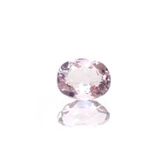 ピンクフローライト(宝石名フルオライト)ブラジル産 識別済 1.61ct / 8.1x6.3mm前後 [220115140]