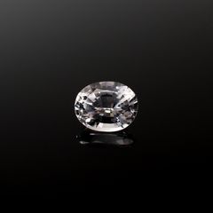 カラーレスサファイア スリランカ産 0.45ct[240527480]5.1x4.1mm前後