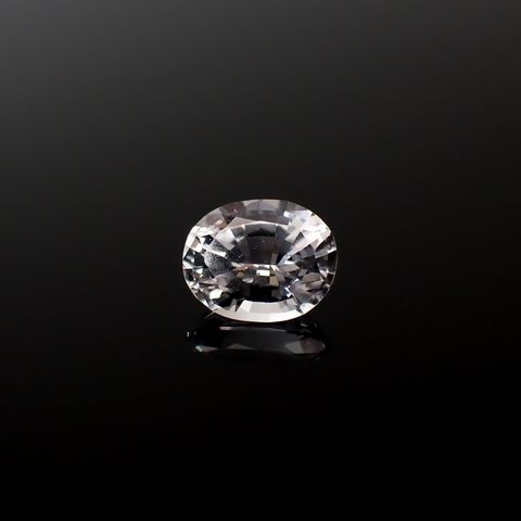 カラーレスサファイア スリランカ産 0.45ct[240527480]5.1x4.1mm前後