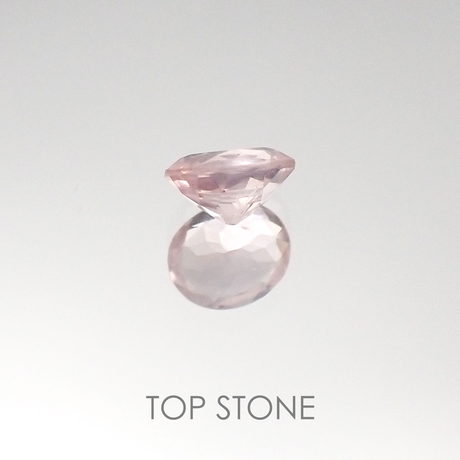 ディープローズクォーツ モザンビーク産 ルース 0.24ct[20095391]4.7×3.8mm前後