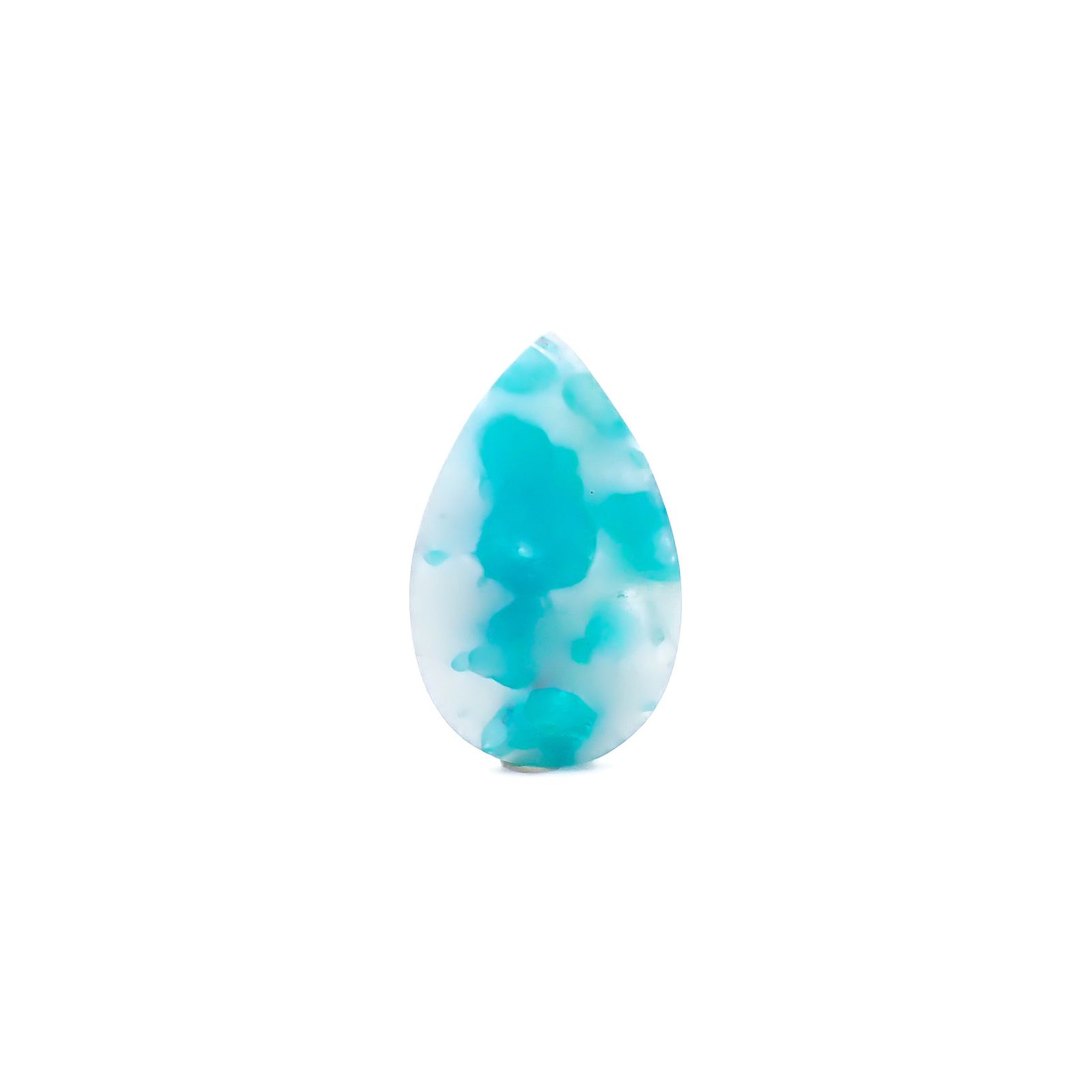 ◇リバーシブル◇パライバトルマリンインクオーツ ブラジル産 3.01ct / 15.9x10mm前後 [260932731]
