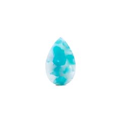 ◇リバーシブル◇パライバトルマリンインクオーツ ブラジル産 3.01ct / 15.9x10mm前後 [260932731]