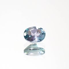 ブルーコーネルピン(宝石名コーネルピン)タンザニア産 0.11ct 識別済[230421861]3.2x2.4mm前後