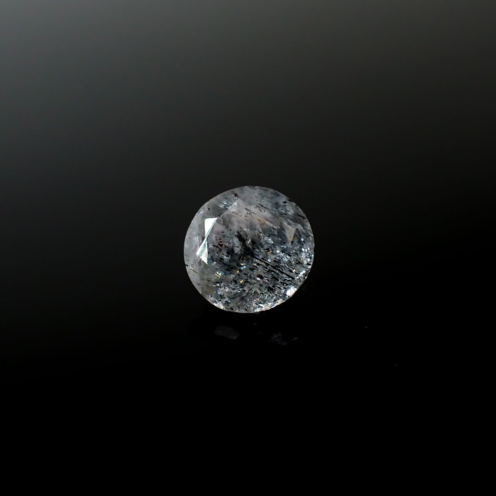 モスアクアマリン ブラジル産 1.99ct[240226046]8.5x8.4mm前後