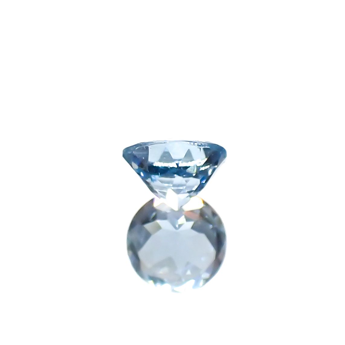 アクアマリン(宝石名アクアマリン)モザンビーク産 0.42ct 識別済[240226011]5x5mm前後