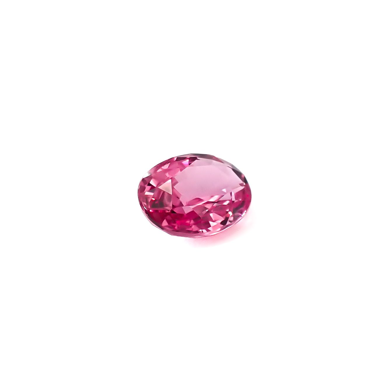 ピンクサファイア 非加熱(宝石名ピンク・サファイア)スリランカ/マダガスカル産 GIT鑑付 0.98ct / 7.06x5.13mm前後 [260432067]
