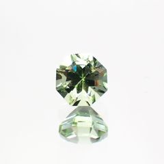 ◇オクタゴンカット◇ペリドット(宝石名ペリドット) パキスタン産 0.41ct 識別済[210913103]4.1×4mm前後
