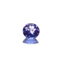 タンザナイト(宝石名タンザナイト)タンザニア産 0.86ct 識別済[240627886]6.1x6.1mm前後