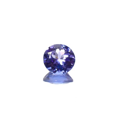 タンザナイト(宝石名タンザナイト)タンザニア産 0.86ct 識別済[240627886]6.1x6.1mm前後