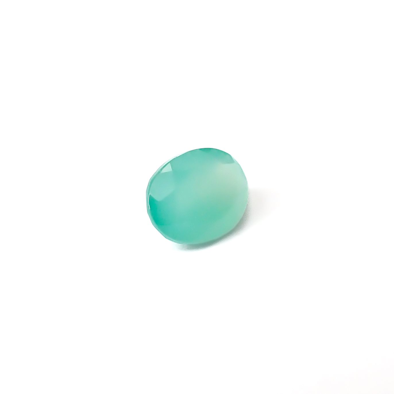 アクアプレーズ 南アフリカ産 1.28ct / 8.1x6.1mm前後 [260432019]