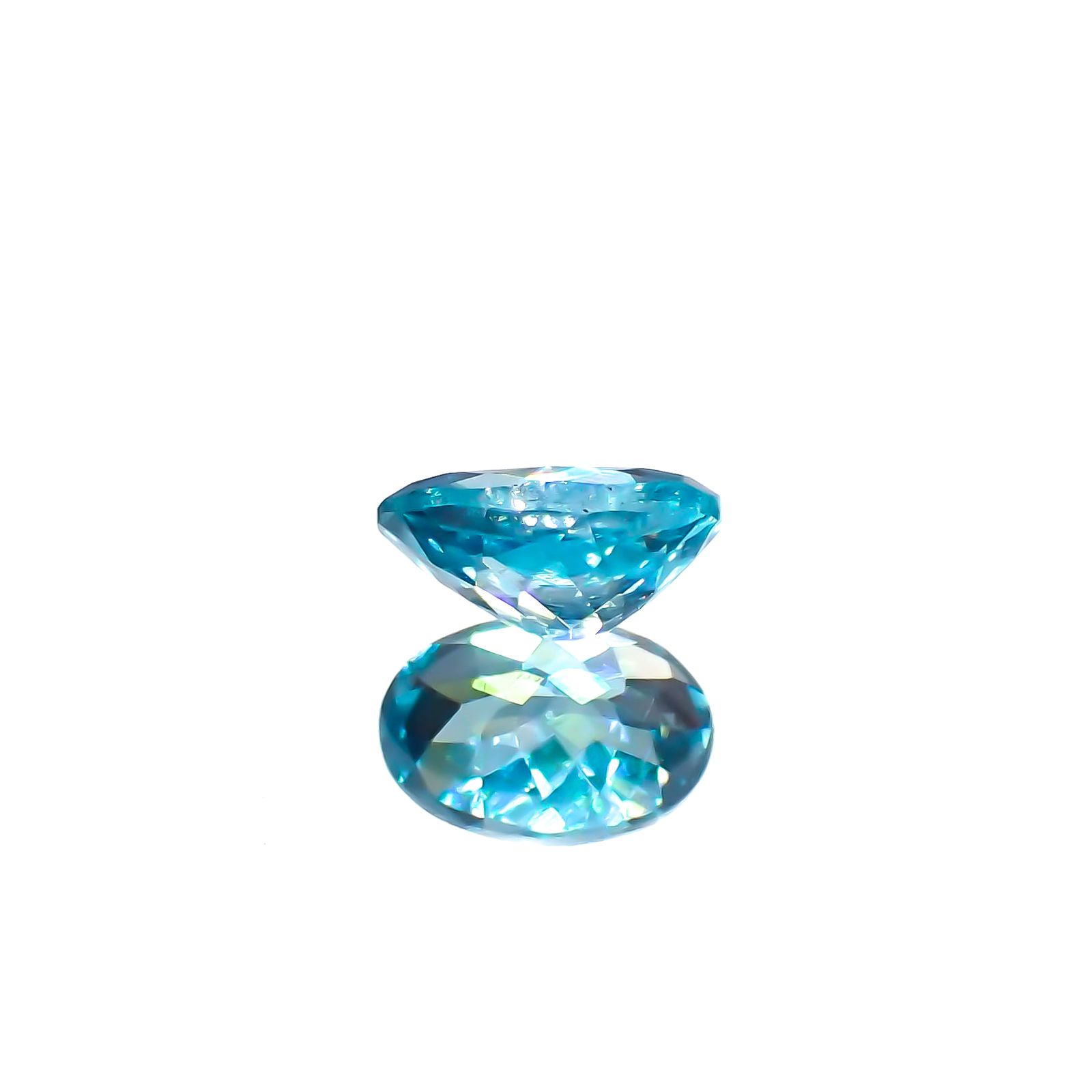 ブルージルコン カンボジア産 0.78ct[230823033]6.2x4.1mm前後