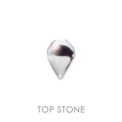 スライスカットダイヤモンド 南アフリカ産 原石・結晶 0.13ct[20106573]7×4.8mm前後