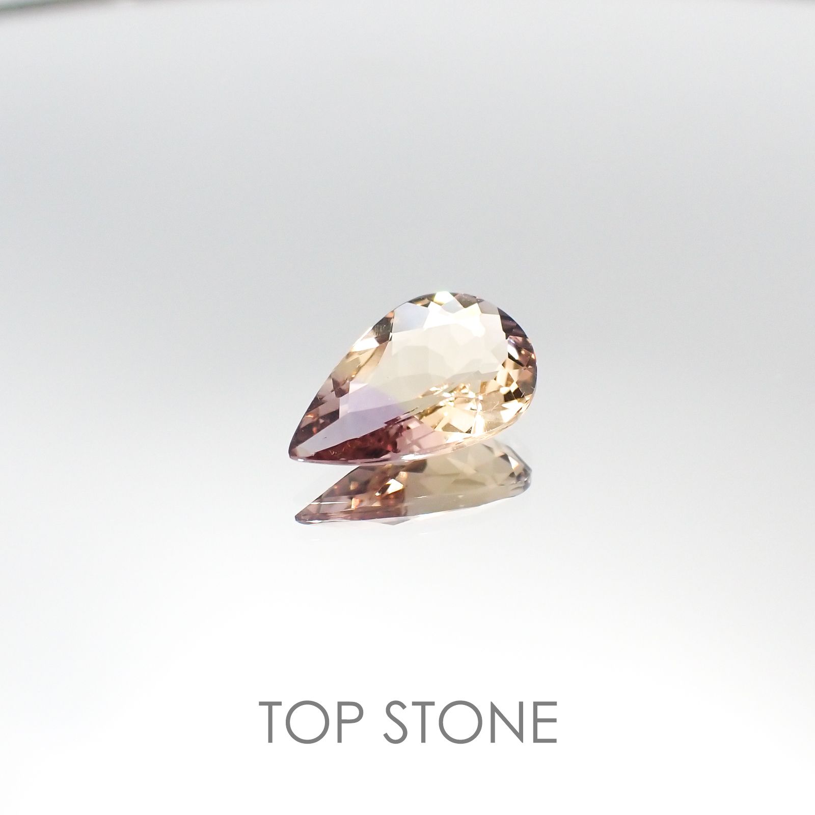 アメトリン ブラジル産 ルース 2.18ct[20095345]12.5×7.9mm前後