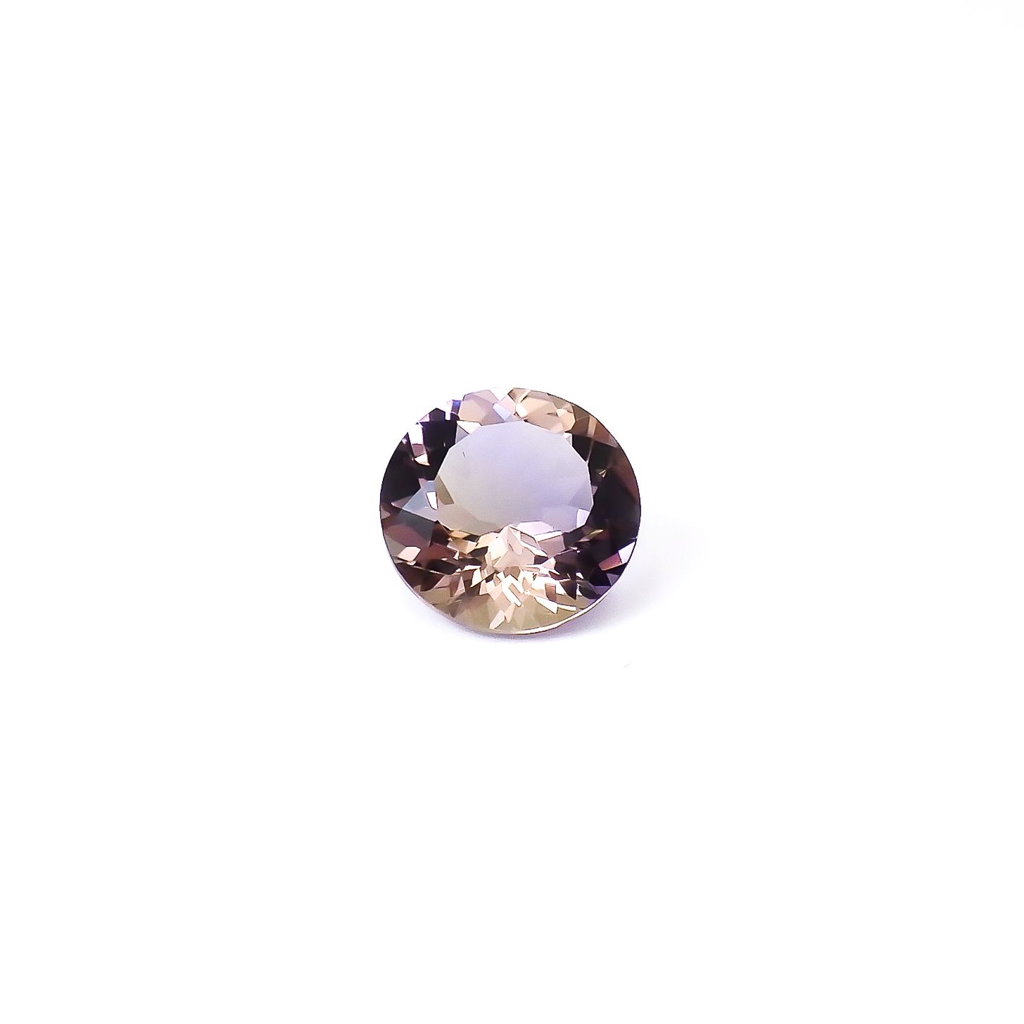 アメトリン ブラジル/ボリビア産 5.29ct / 12.1x12.1mm前後 [260632315]