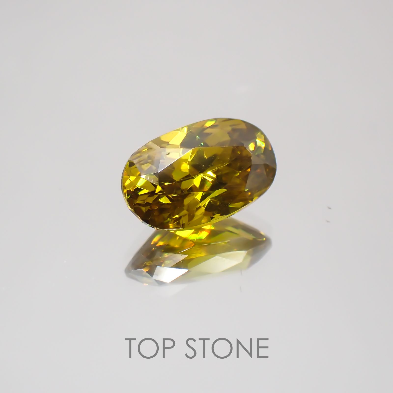 スファレライト(宝石名スファレライト)スペイン・カンタブリア カマレーニョ産 1.97ct 識別済[220717156]9.1x5.7mm前後
