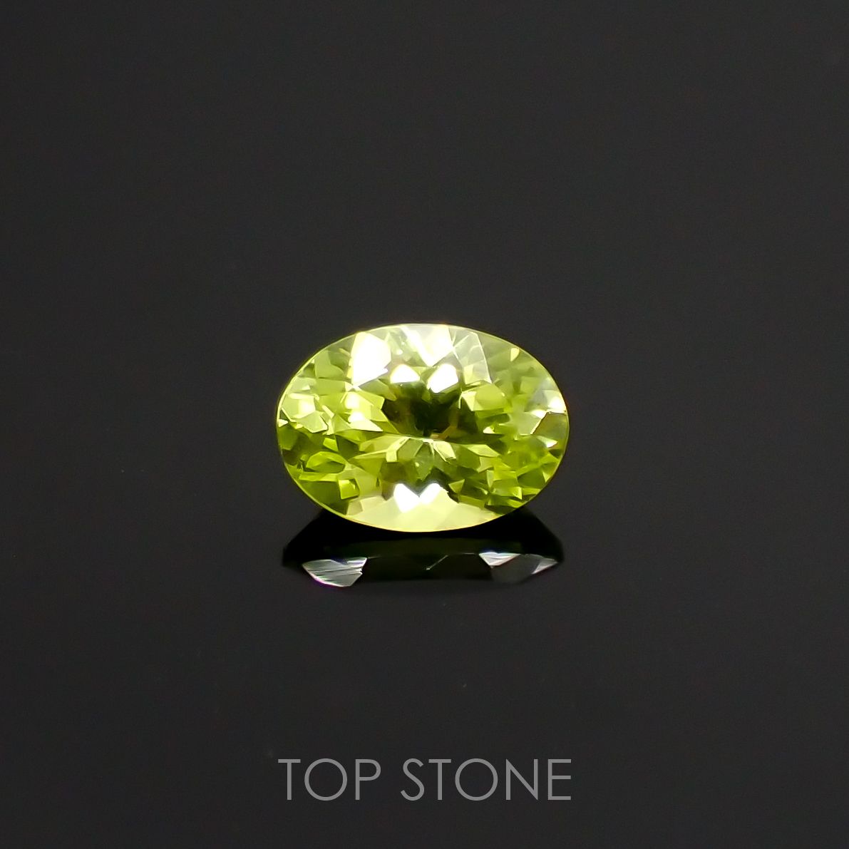 パロットクリソベリル インド産 ルース 0.88ct[210711518]7×5mm前後