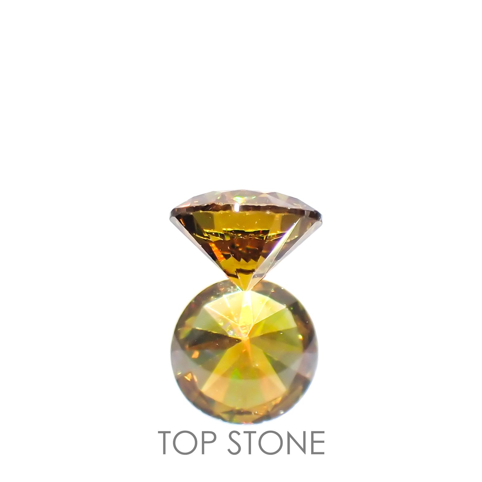 アンドラダイトガーネット(宝石名アンドラダイト・ガーネット)ナミビア産 0.38ct 識別済[220115274]4.4x4.4mm前後