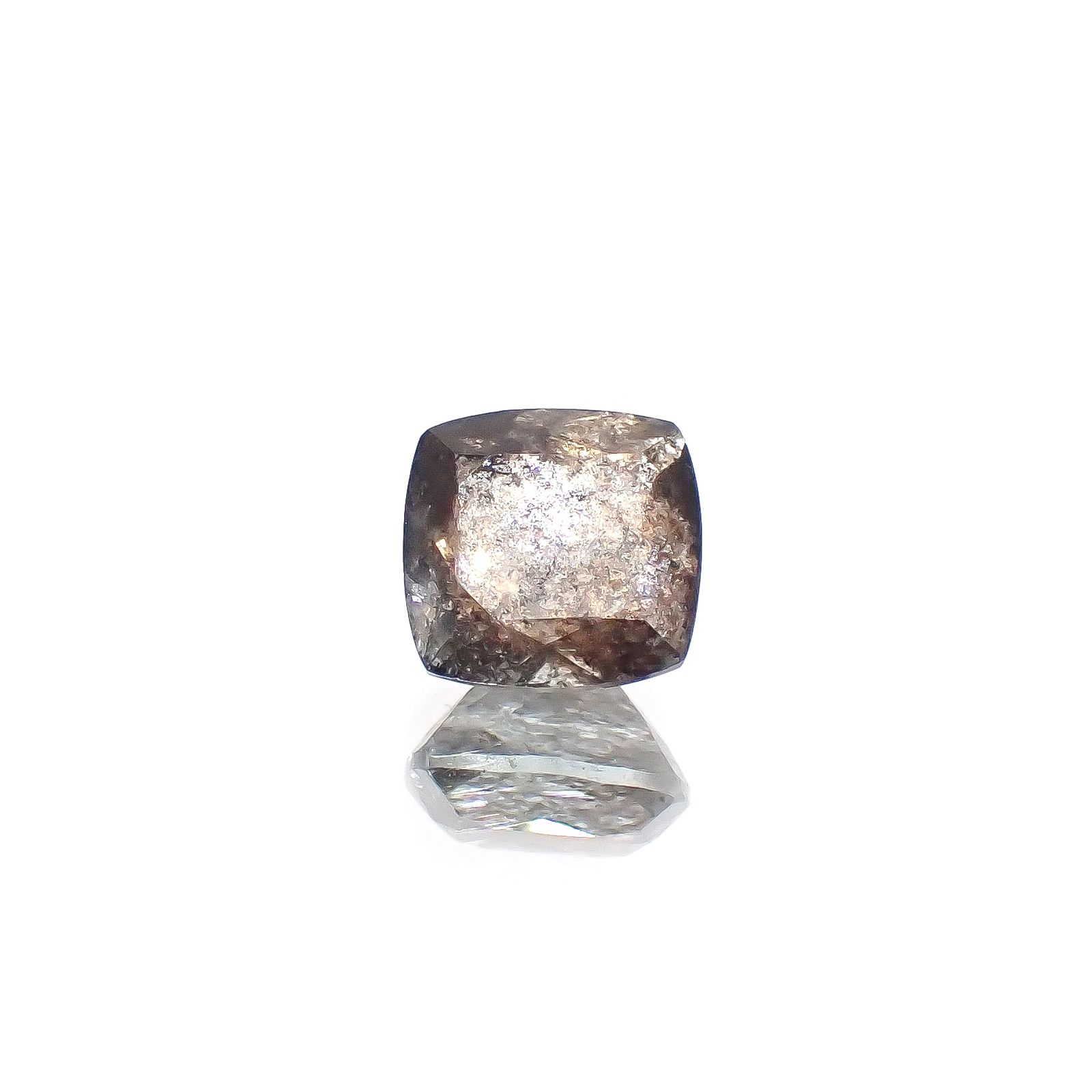 アベンチュリンアクアマリン ナイジェリア産 1.12ct[240226034]6.3x6.1mm前後