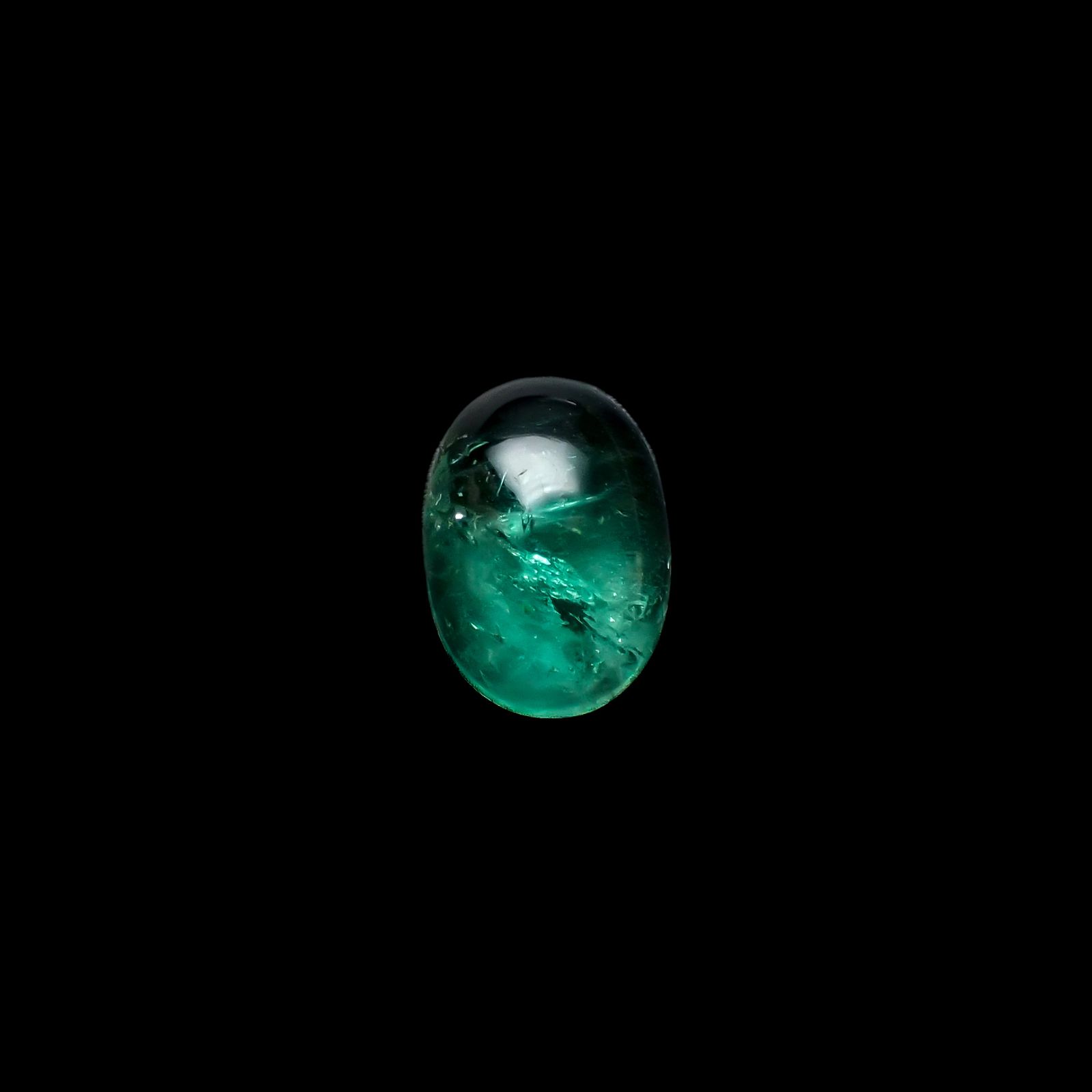 フローライト フルオレッセンス イギリス・ロジャリー鉱山産 2.93ct[240527706]10.7x7.5mm前後