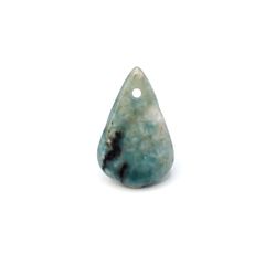 パライバクォーツ ※通し穴あり(宝石名ギラライト イン クォーツ)ブラジル・パライバ州産 14.96ct 識別済[230722555]26.8x17.3mm前後