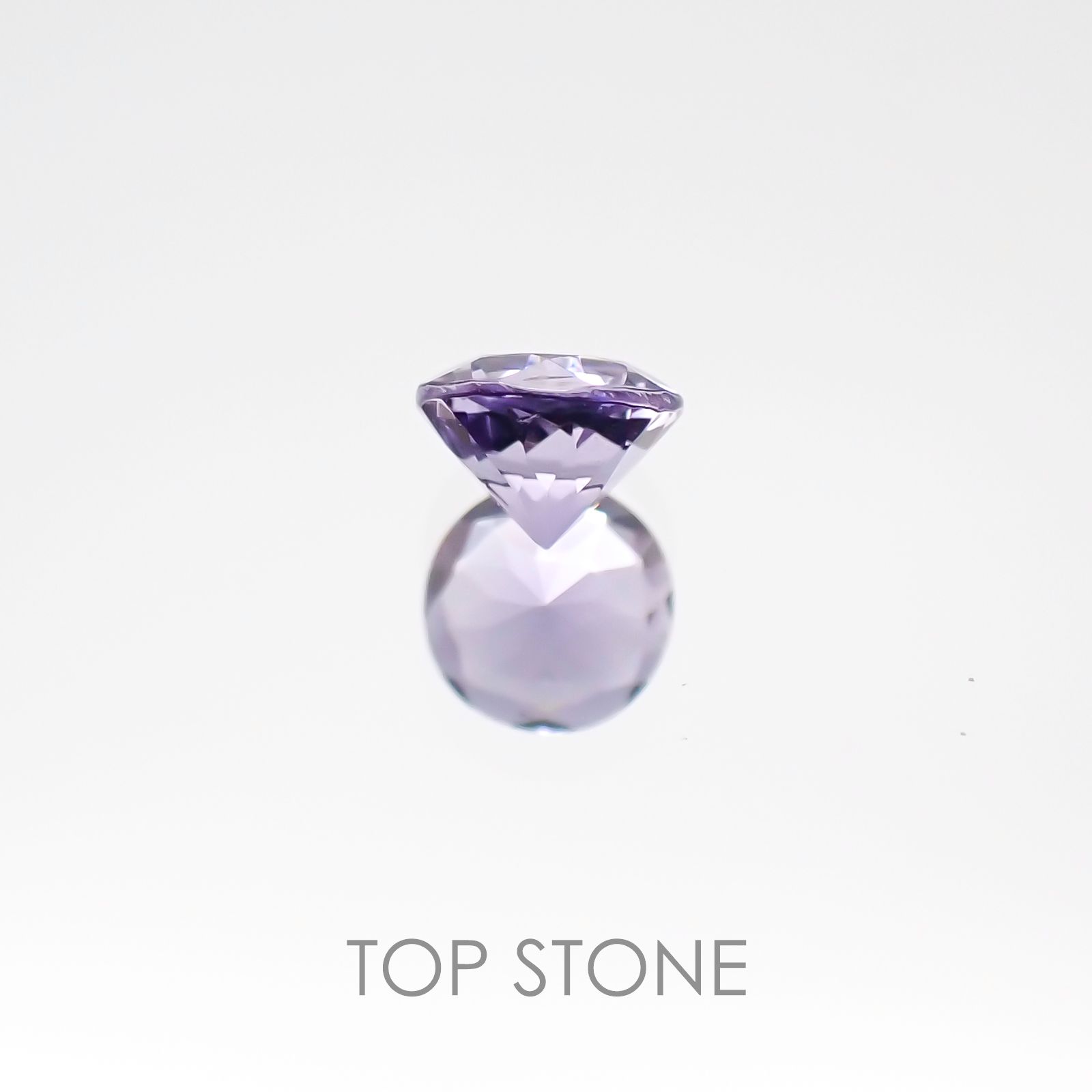 ラベンダースピネル スリランカ産 ルース 0.25ct[20106655]4.1×4.1mm前後