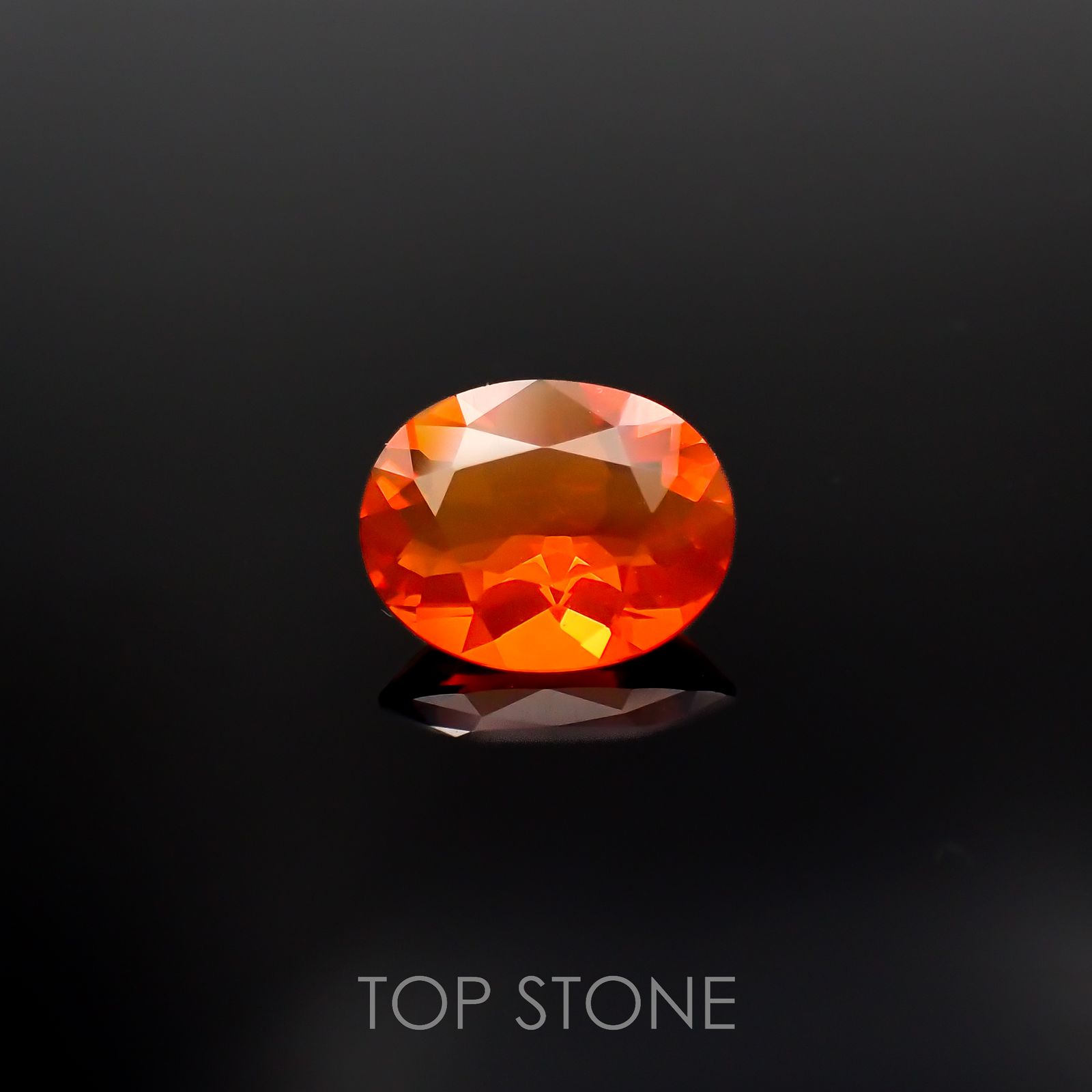 ファイヤーオパール メキシコ産 1.02ct[221018351]8.8x7.1mm前後