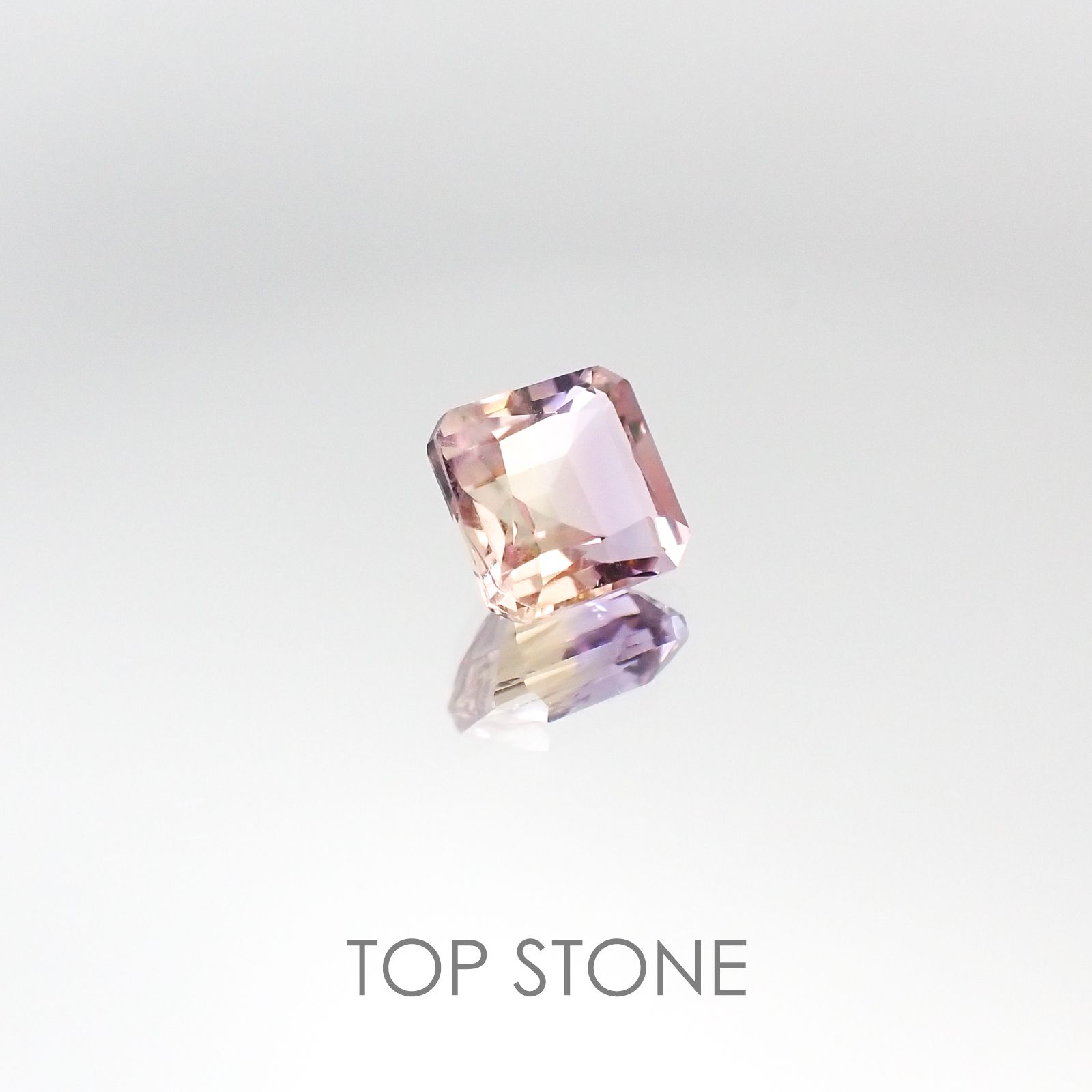 アメトリン ブラジル産 ルース 1.19ct[20095349]6.3×6.3mm前後