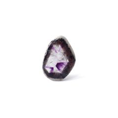◇フリーフォーム◇トラピッチェアメジスト 母岩付き ブラジル産 29.25ct [250730685]30.7x21.4mm前後