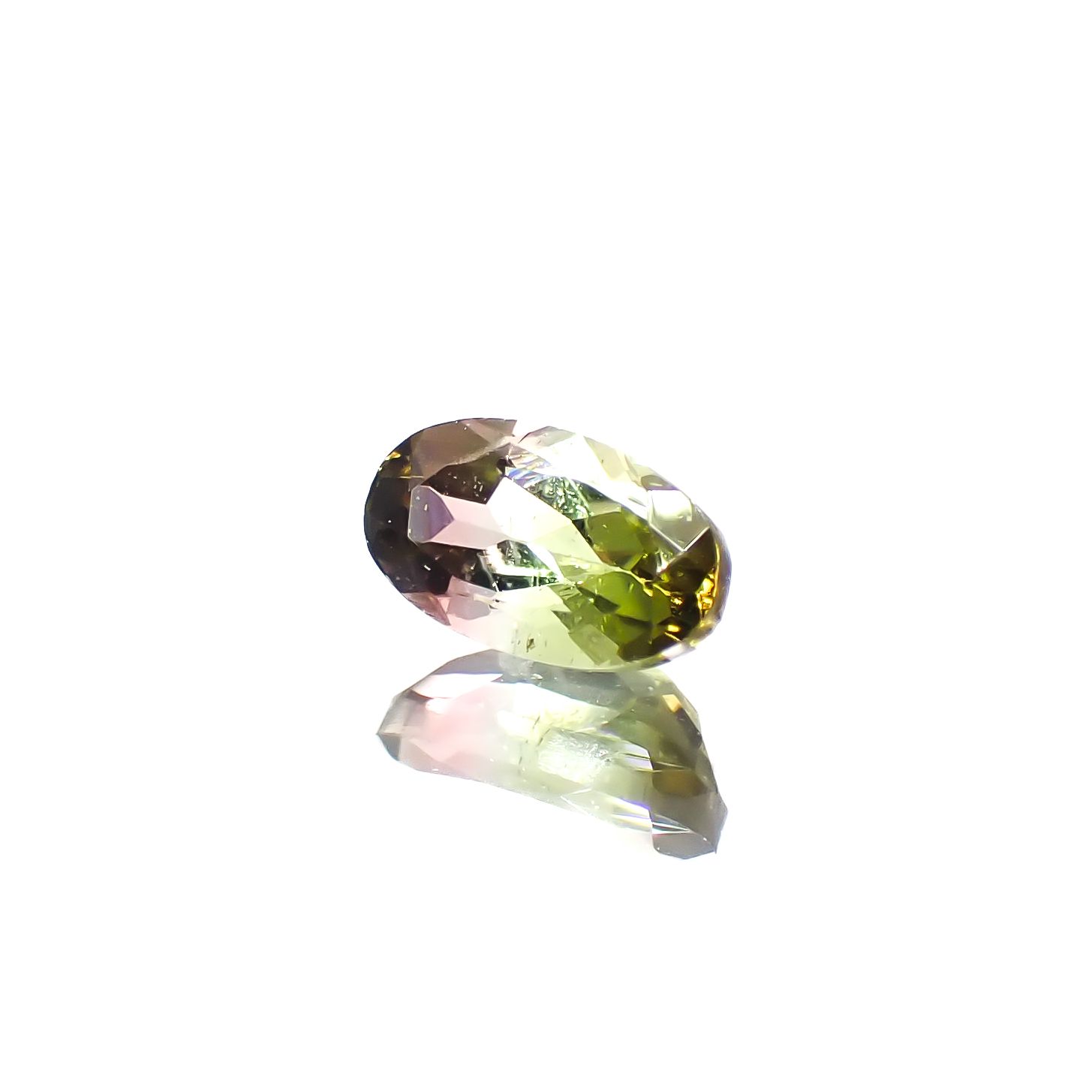 バイカラートルマリン ブラジル産 0.29ct[240929011]5.2x3mm前後