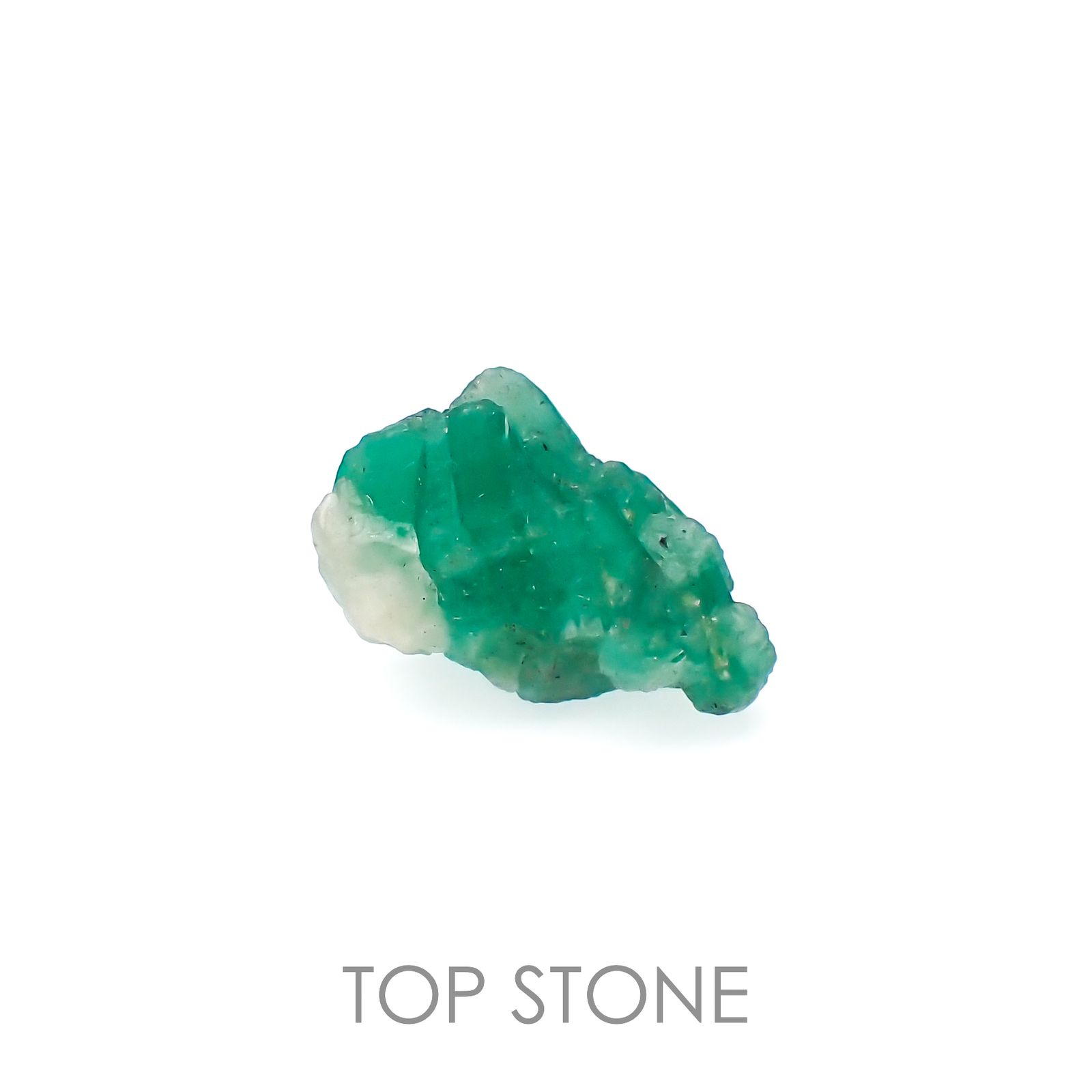 エメラルド原石 コロンビア産 7.09ct[230119913]13.4x13.4mm前後