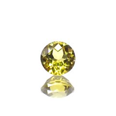 カナリートルマリン ザンビア・カナリー鉱山産 0.27ct[230823152]4x3.9mm前後