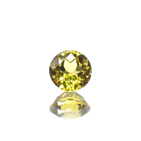 カナリートルマリン ザンビア・カナリー鉱山産 0.27ct[230823152]4x3.9mm前後