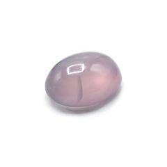 パープルカルセドニー(宝石名カルセドニー)インドネシア産 17.68ct 識別済[231124177]18.8x14.3mm前後