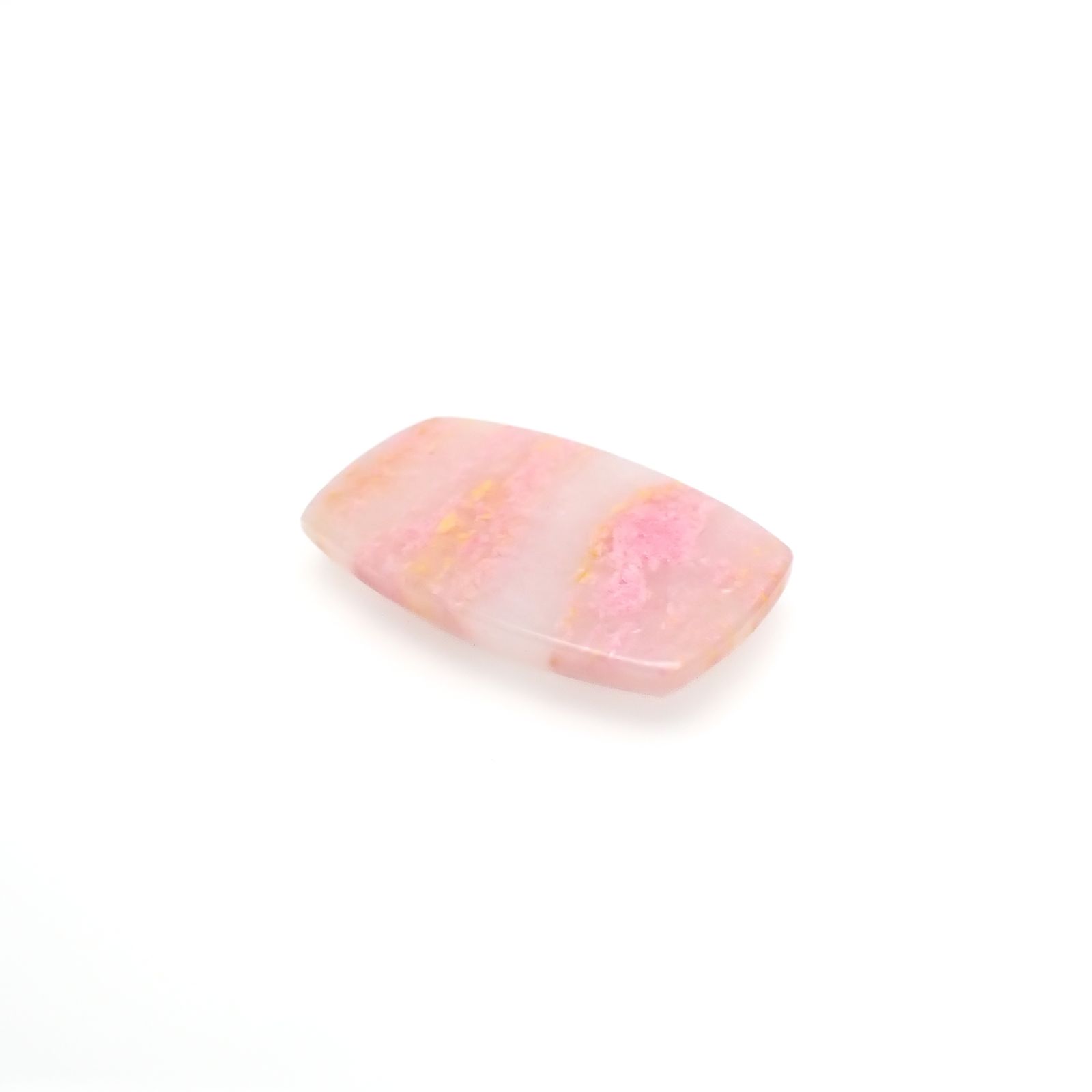 ピンクパッションクォーツ イタリア産 10.56ct[230421555]22.4x14.5mm前後